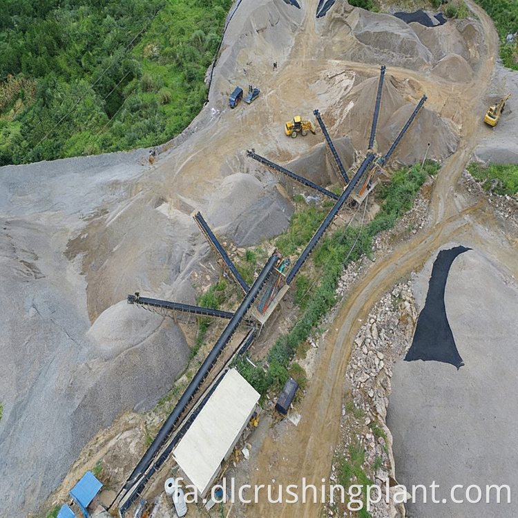 خط تولید شن و ماسه خرد کن سنگفرش کارآمد Efficient Cobblestone Crushing Sand Production Line